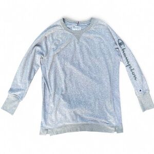 Champion Heather Gray Crewneck Sweatshirt
